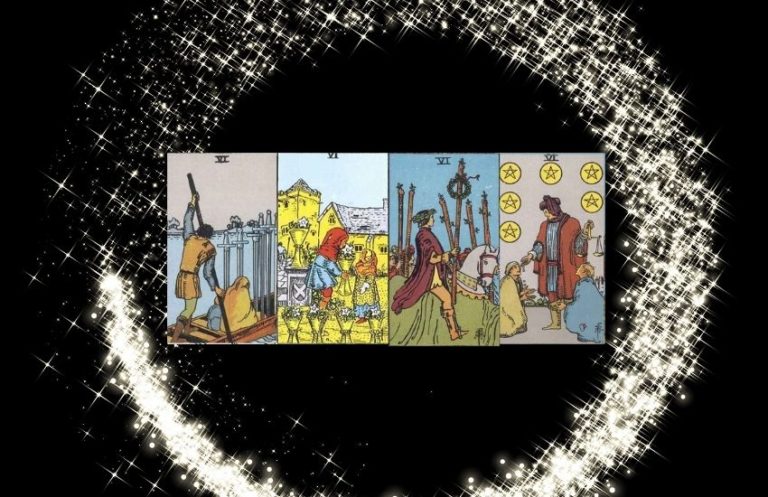 Understanding Tarot: The Sixes of the Minor Arcana