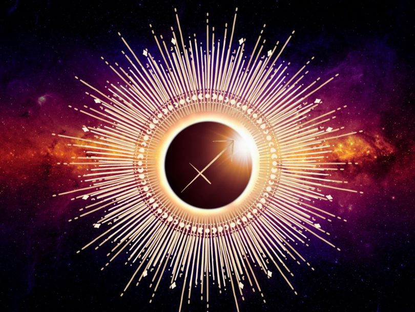 sagittarius solar eclipse december 2021