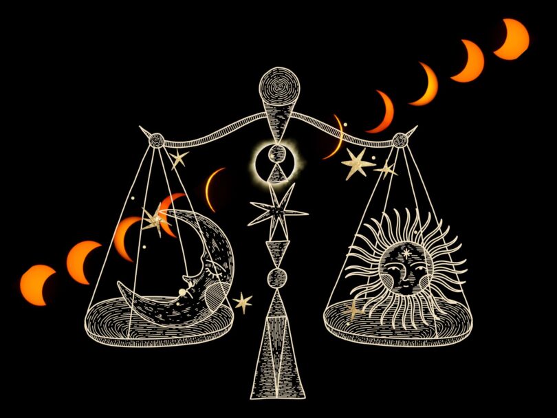 Libra New Moon Solar Eclipse Ritual October 2023 - Forever Conscious