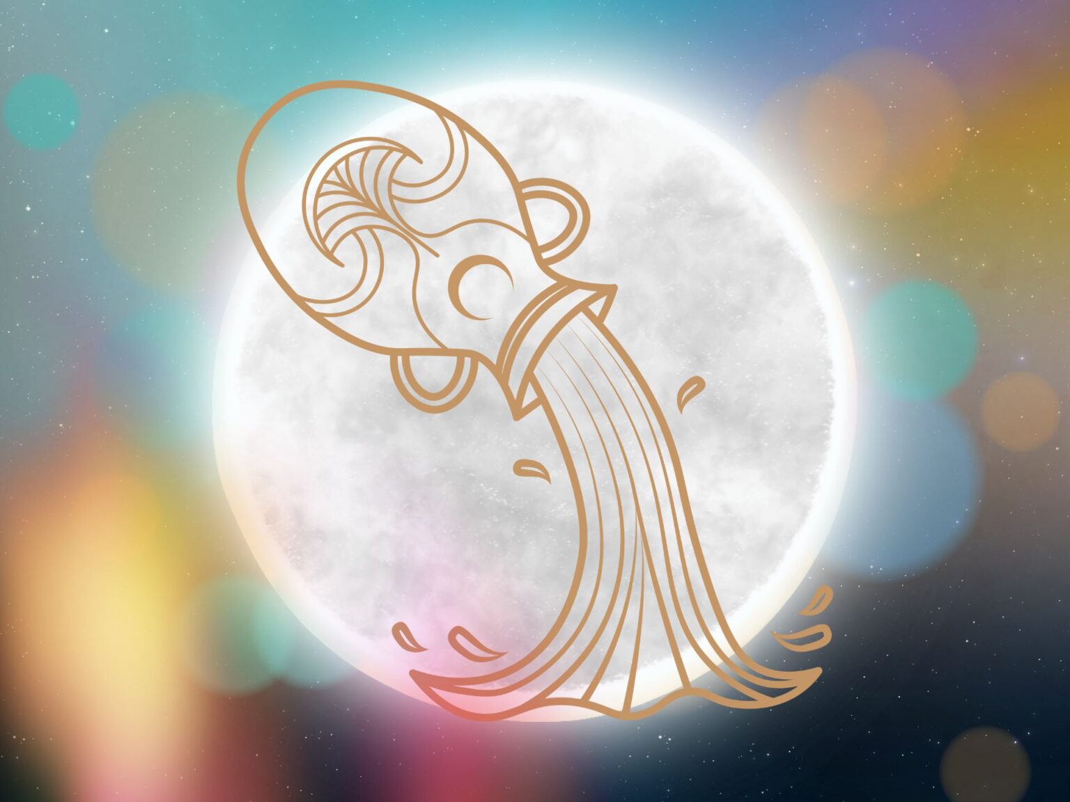 Aquarius Super Full Moon Ritual August 2024 - Forever Conscious